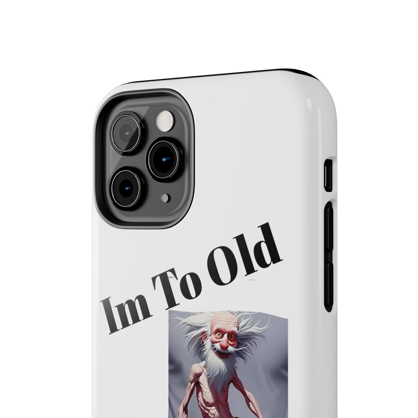 Humorous Tough Phone Cases, Quirky Phone Accessories, Gifts for Seniors, Fun Tech Gadgets, Unique Dad Gifts, Phone Protection