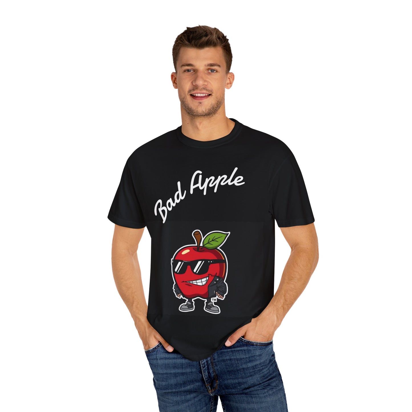 Cool Bad Apple T-Shirt for Trendy Individuals, Graphic Tee, Funny Apparel, Unisex Fashion, Gift for Friends