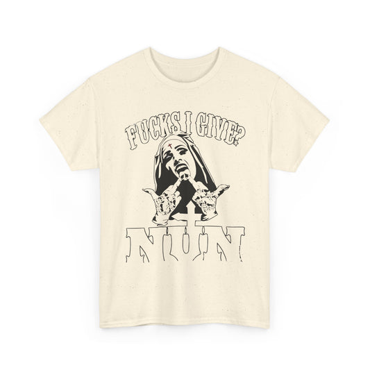 Funny Graphic Tee - "Fucks I Give: None" Attitude Shirt