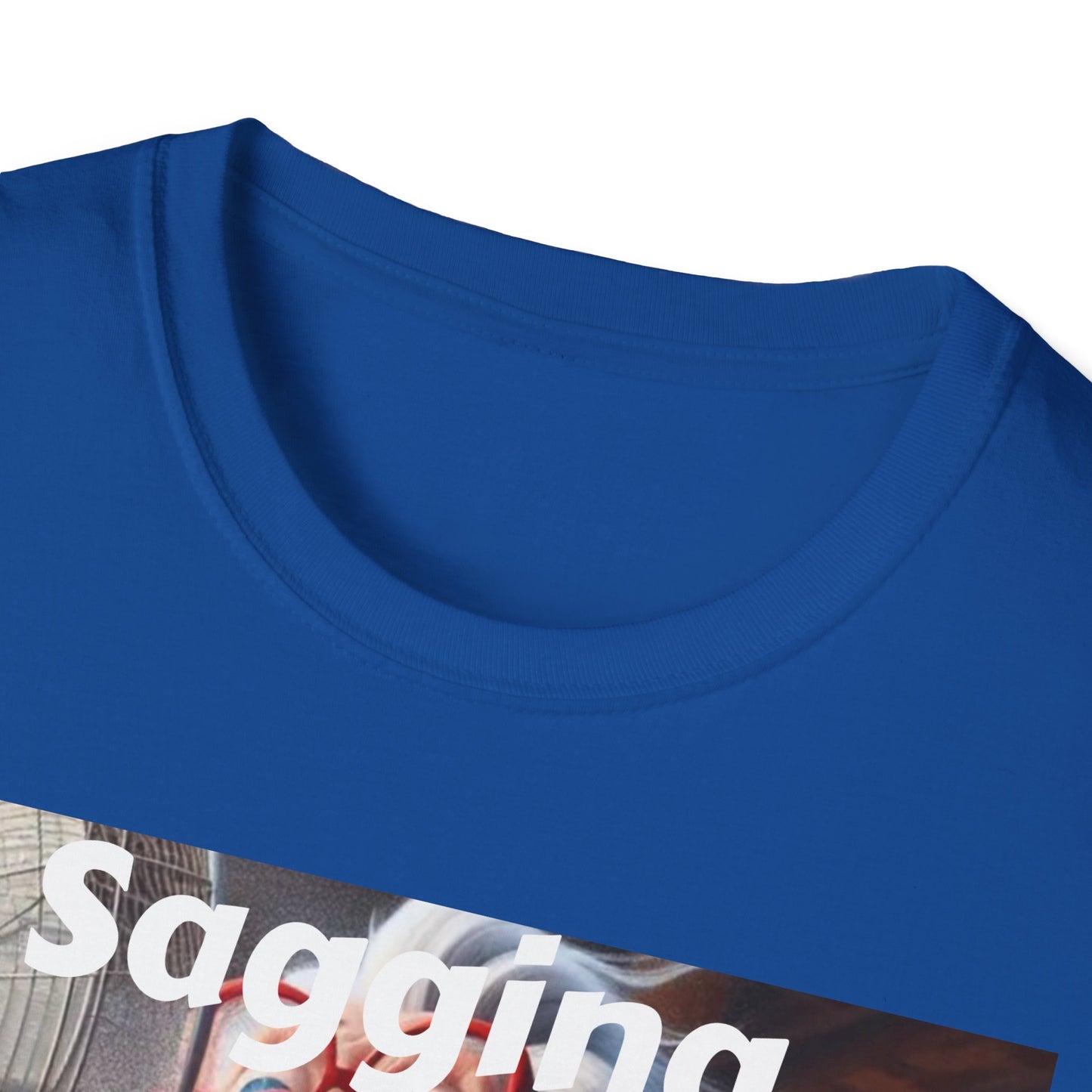 Funny Graphic T-Shirt — "Sagging But Still Gagging" Summer Ice Cream Design
