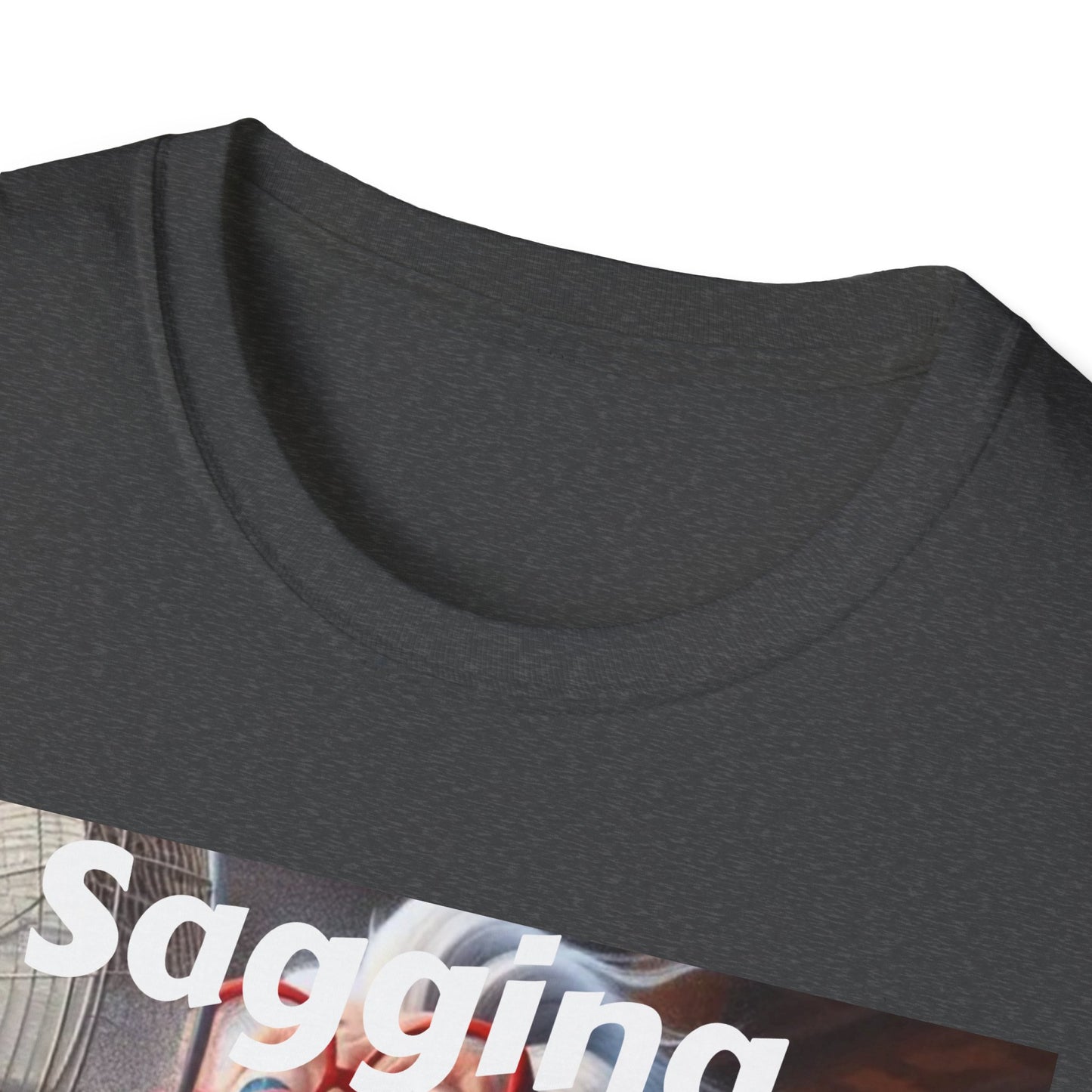 Funny Graphic T-Shirt — "Sagging But Still Gagging" Summer Ice Cream Design
