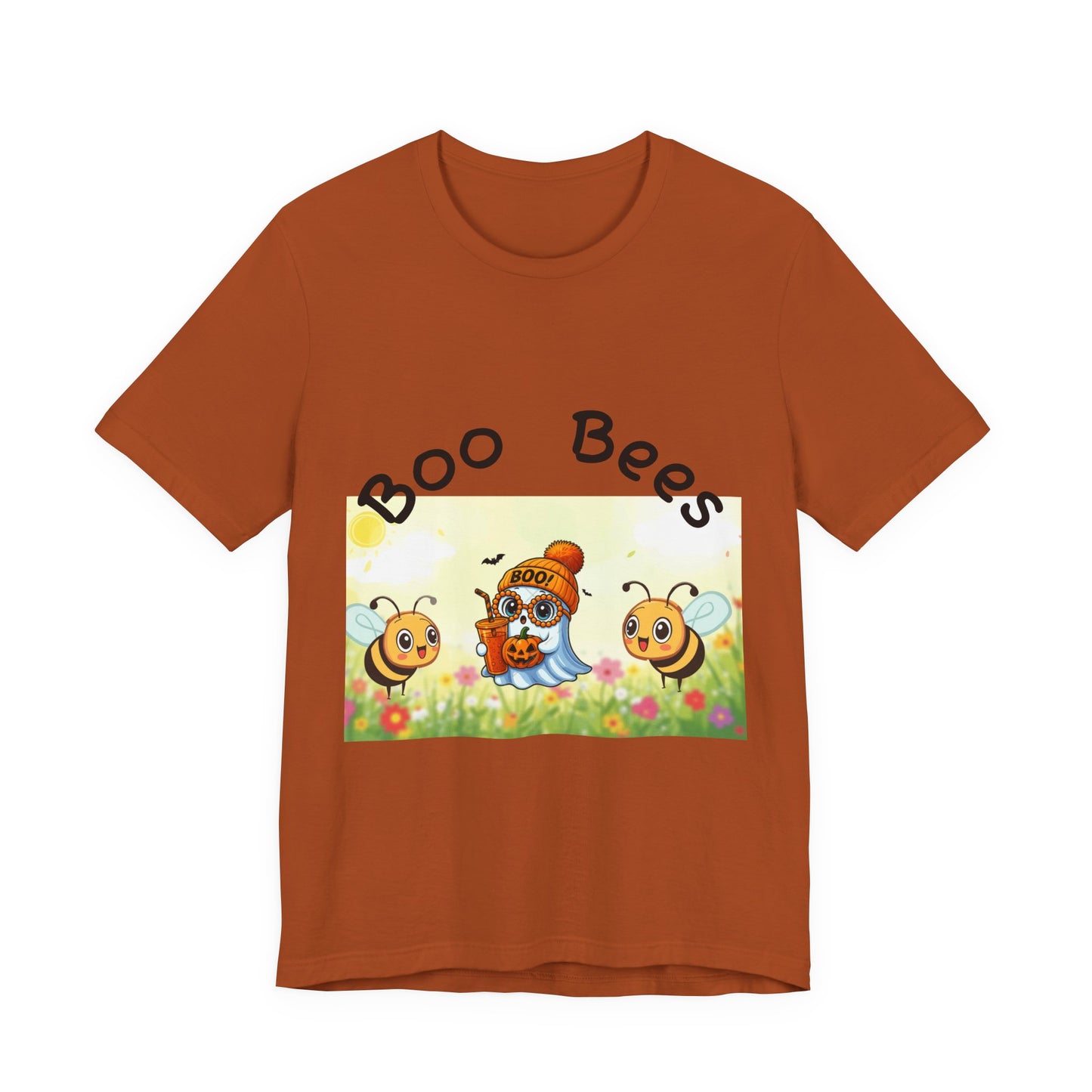 Cute Boo Bees Graphic Tee for Bee Lovers, Funny Bees Shirt, Unisex Summer T-Shirt, Gift for Nature Enthusiasts, Pollinator Awareness