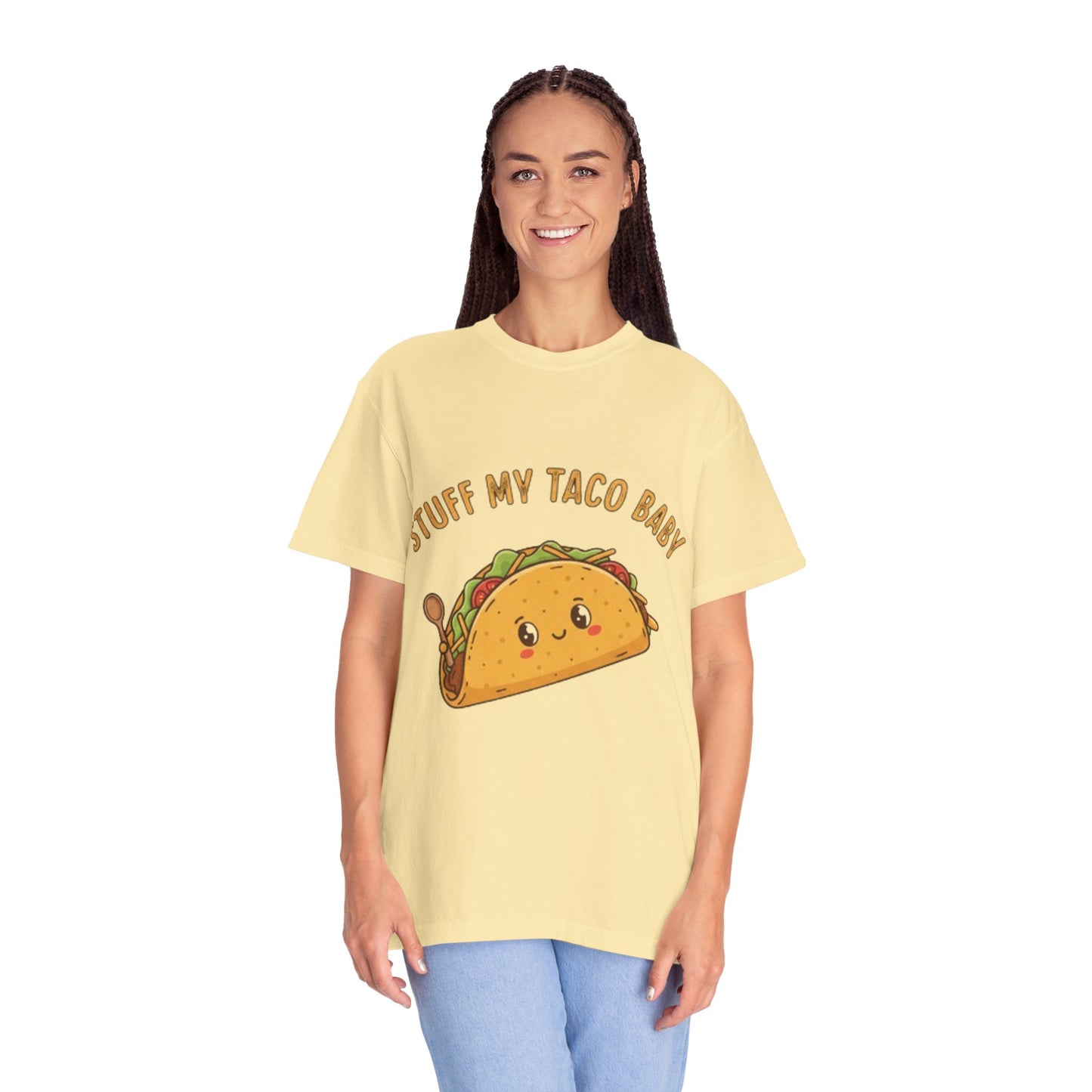 Cute Taco T-Shirt — 'Stuff My Taco Baby' / 'Pork It Good' Graphic Tee