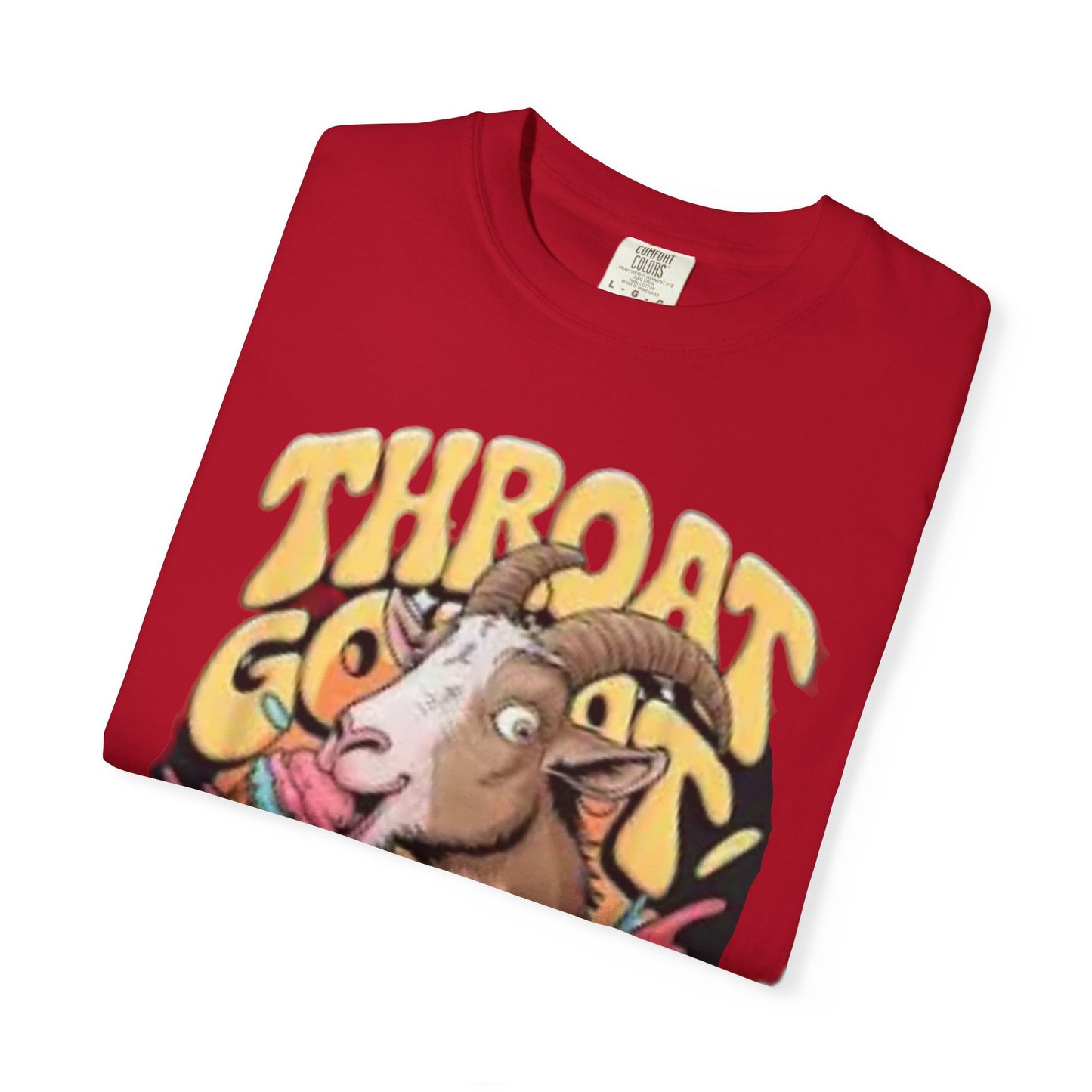 T-Shirt — "Professional Gobbler" Funny Goat Throat Concert Graphic Tee