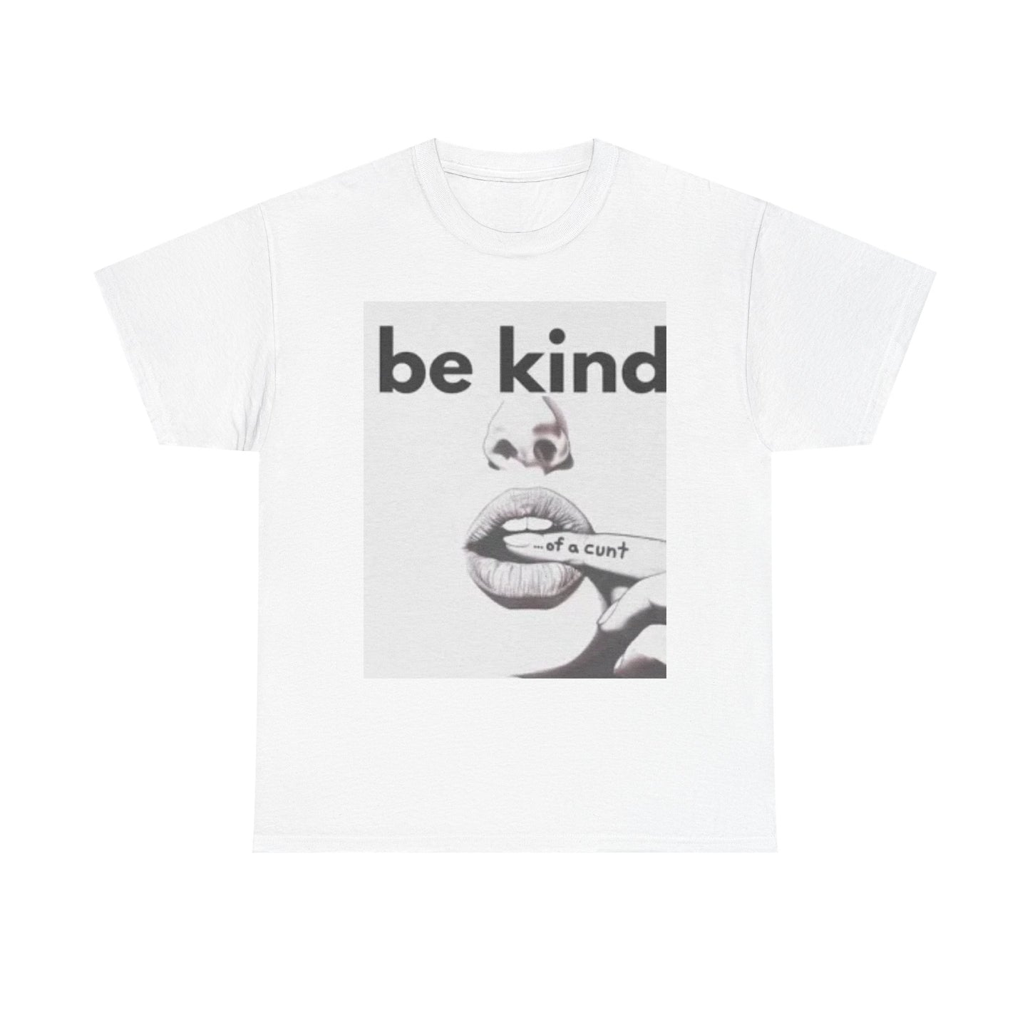 Unisex Heavy Cotton Tee - "Be Kind" Graphic T-Shirt, Casual Wear, Gift for Men & Women, Affirmation Shirt, Everyday Style