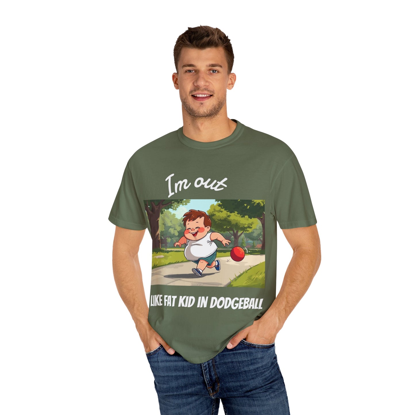 Humorous Unisex Garment-Dyed T-shirt - Fun Gift for Friends, Casual Wear, Summer BBQ, Comfy Loungewear, Birthday and Party