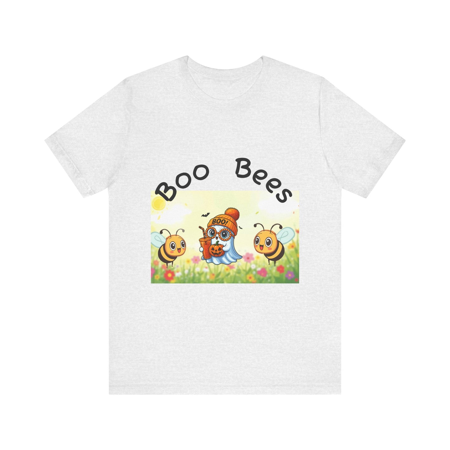 Cute Boo Bees Graphic Tee for Bee Lovers, Funny Bees Shirt, Unisex Summer T-Shirt, Gift for Nature Enthusiasts, Pollinator Awareness
