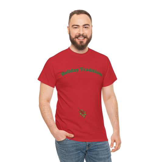 Holiday Traditions Unisex Heavy Cotton Tee
