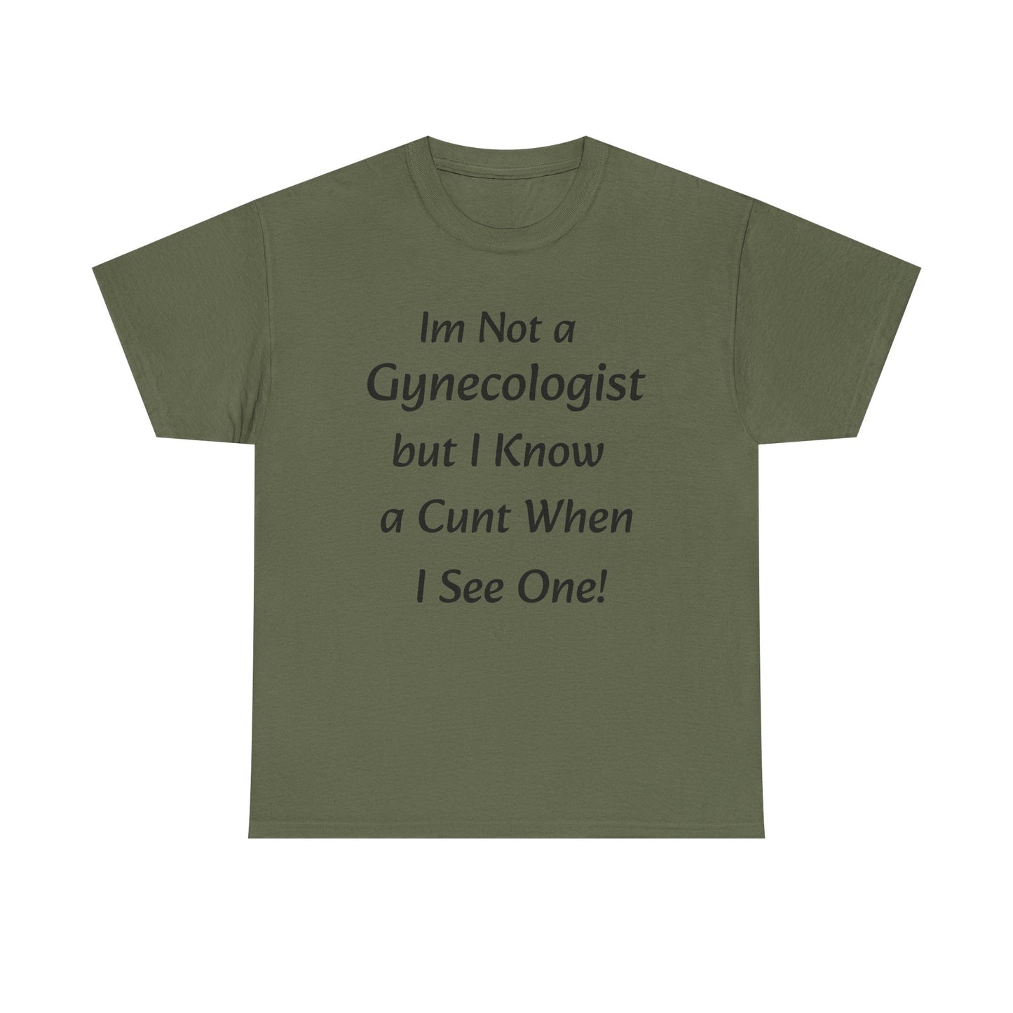 Funny Gynecologist Tee, Unisex Cotton Shirt, Gifts for Healthcare Workers, Humorous Medical Apparel, Birthday Gift for Nurses