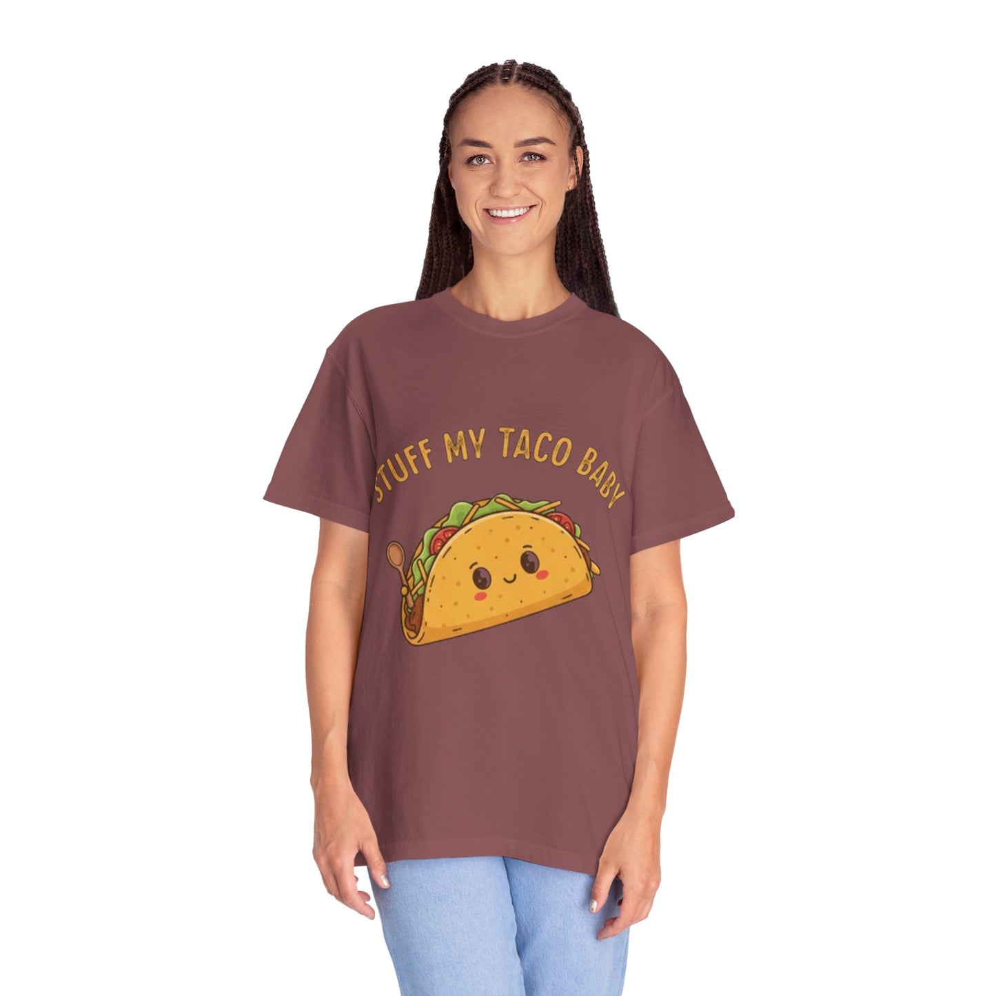 Cute Taco T-Shirt — 'Stuff My Taco Baby' / 'Pork It Good' Graphic Tee
