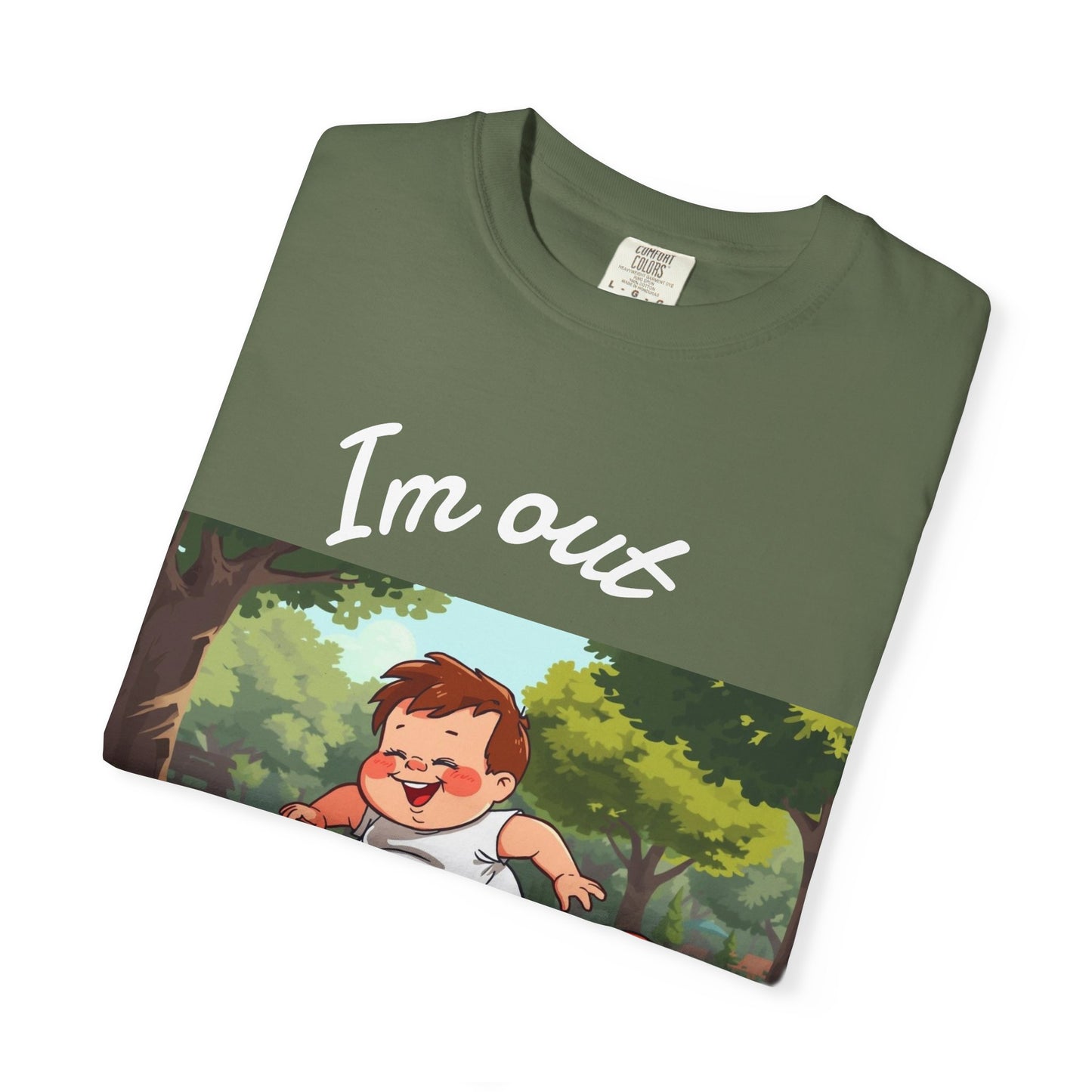 Humorous Unisex Garment-Dyed T-shirt - Fun Gift for Friends, Casual Wear, Summer BBQ, Comfy Loungewear, Birthday and Party