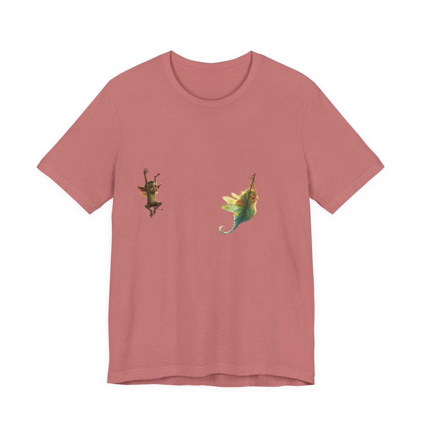 Whimsical Fairy T-Shirt, Fun Graphic Tee for Nature Lovers, Fantasy Top, Gift for Teens, Cute Casual Wear
