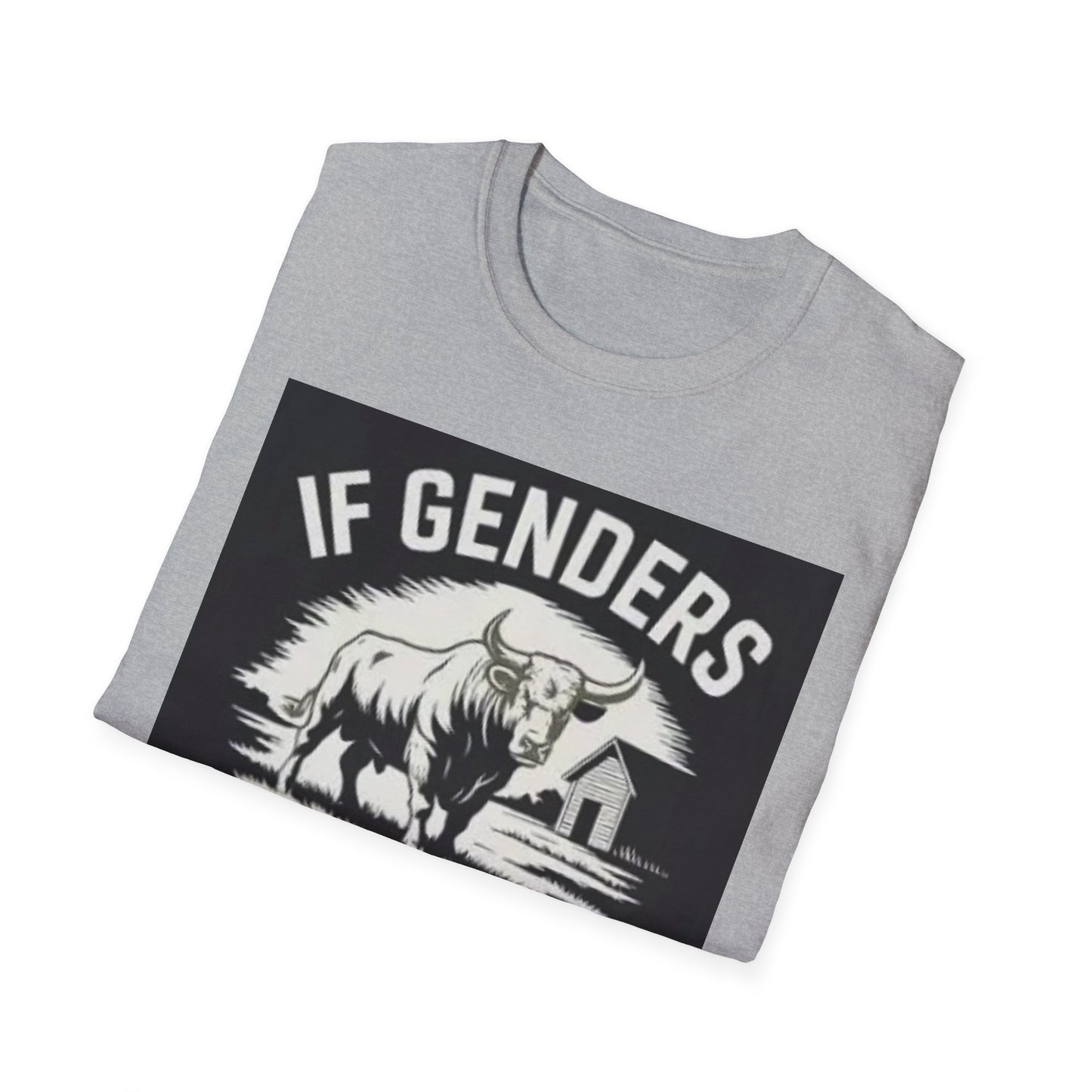 Humorous Gender Confusion T-Shirt, Funny Gift, Unisex Tee, Casual Wear, LGBTQ+ Apparel, Funny Quote Shirt