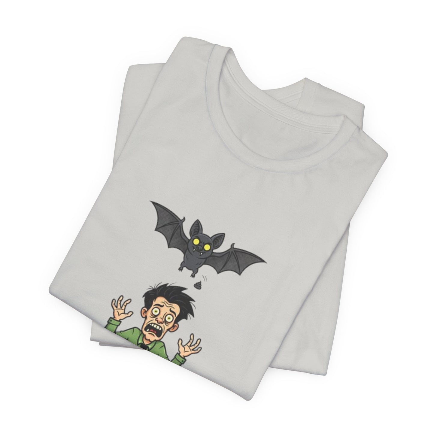 Batshit Crazy T‑Shirt — Funny Halloween Vampire/Bat Graphic Tee