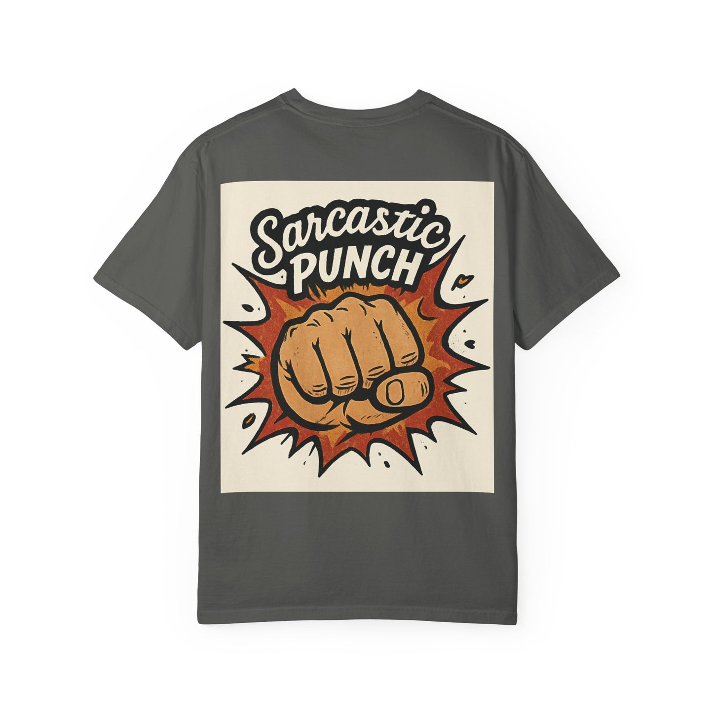 Sarcastic Punch T-Shirt - Humor Tee, Gift for Sarcasm Lovers, Unisex Apparel, Funny Graphic Top, Casual Wear