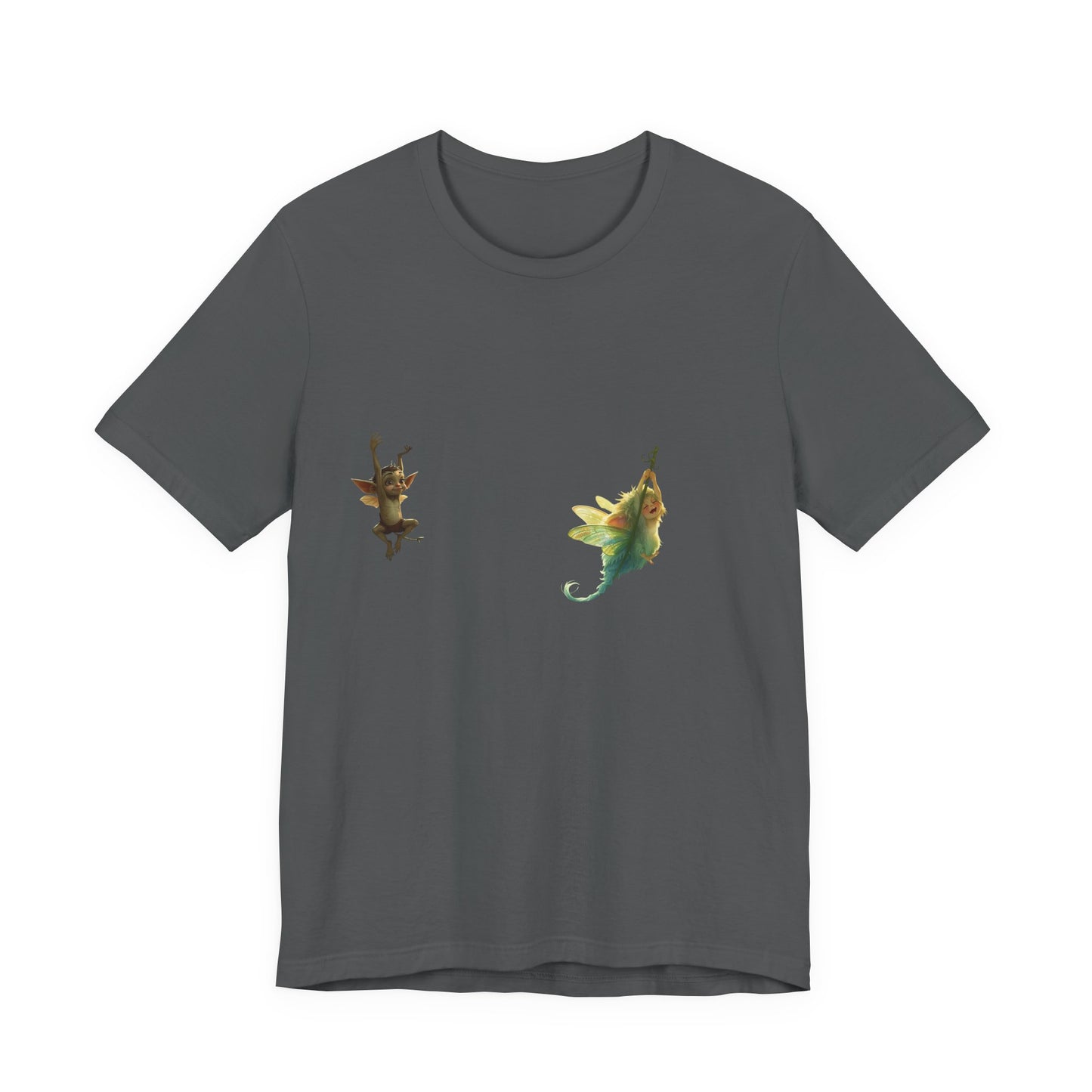 Whimsical Fairy T-Shirt, Fun Graphic Tee for Nature Lovers, Fantasy Top, Gift for Teens, Cute Casual Wear