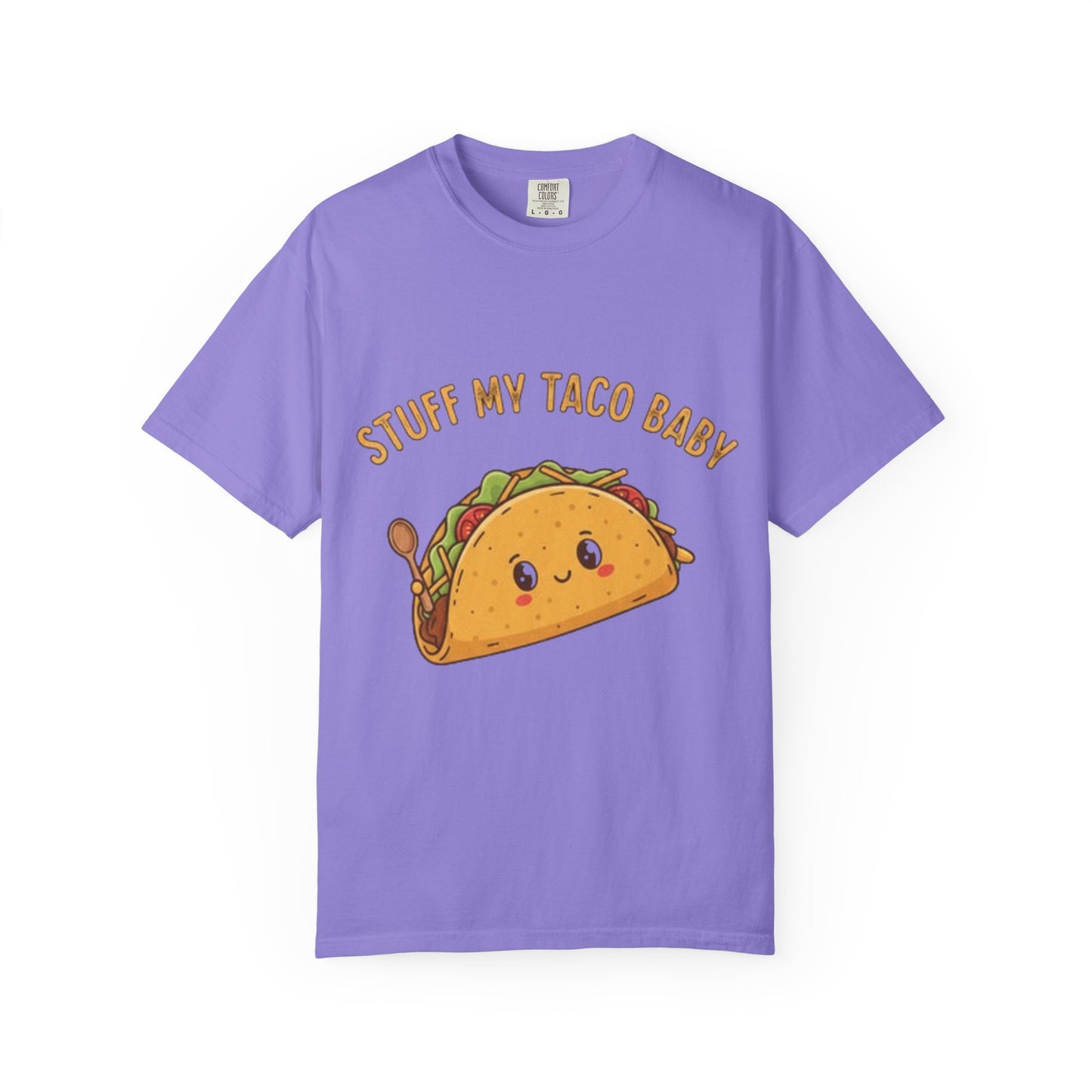 Cute Taco T-Shirt — 'Stuff My Taco Baby' / 'Pork It Good' Graphic Tee