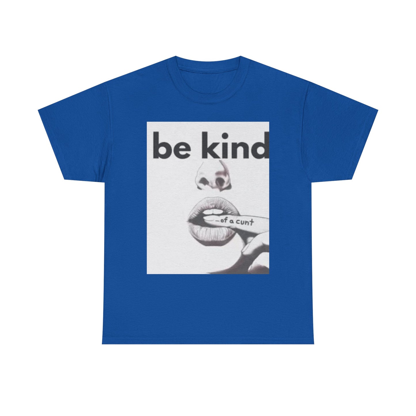Unisex Heavy Cotton Tee - "Be Kind" Graphic T-Shirt, Casual Wear, Gift for Men & Women, Affirmation Shirt, Everyday Style