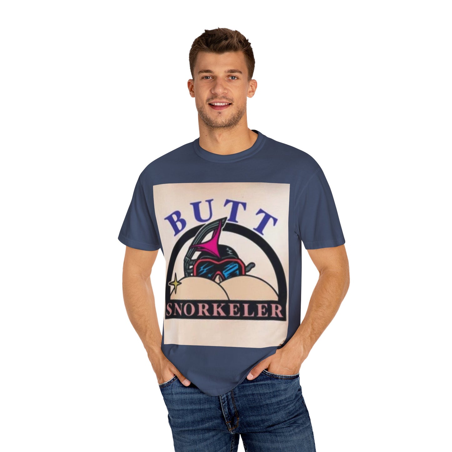 Whimsical Snorkeler T-Shirt | Fun Gift, Beachwear, Summer Style, Graphic Tee, Unisex Apparel