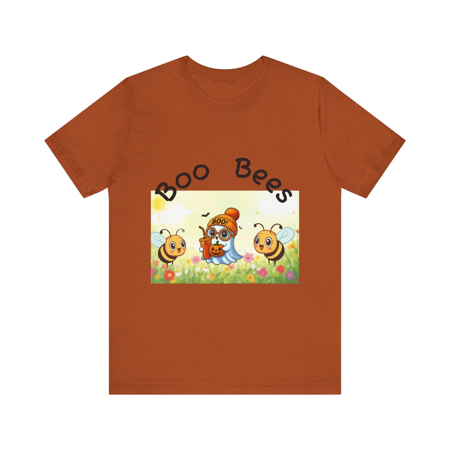 Cute Boo Bees Graphic Tee for Bee Lovers, Funny Bees Shirt, Unisex Summer T-Shirt, Gift for Nature Enthusiasts, Pollinator Awareness
