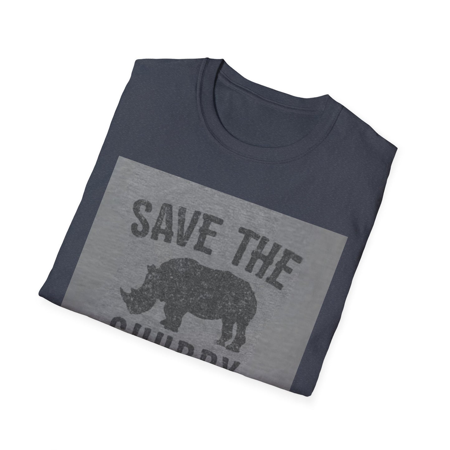 Save the Chubby Unicorns Rhino Shirt — Funny Wildlife Conservation Tee