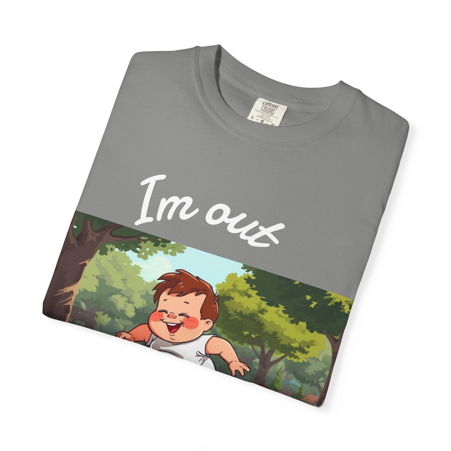 Humorous Unisex Garment-Dyed T-shirt - Fun Gift for Friends, Casual Wear, Summer BBQ, Comfy Loungewear, Birthday and Party