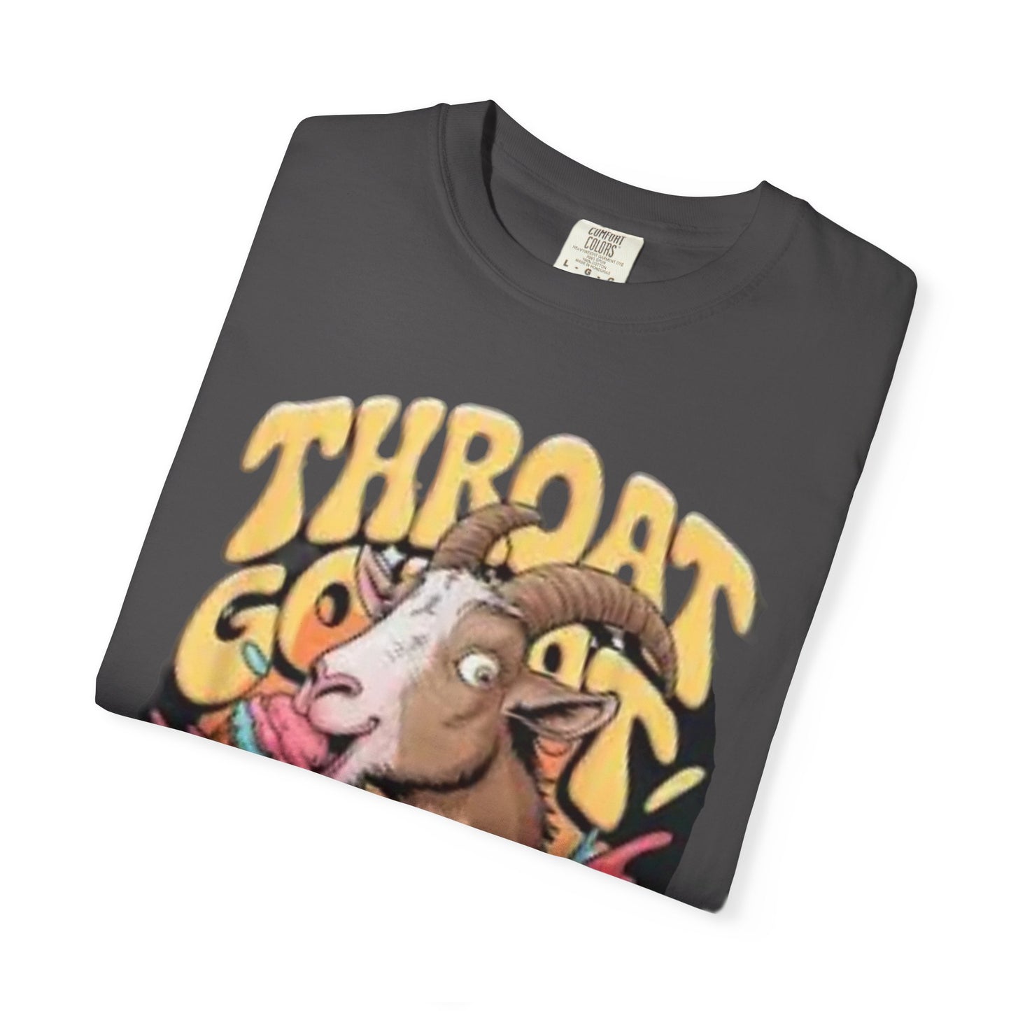 T-Shirt — "Professional Gobbler" Funny Goat Throat Concert Graphic Tee