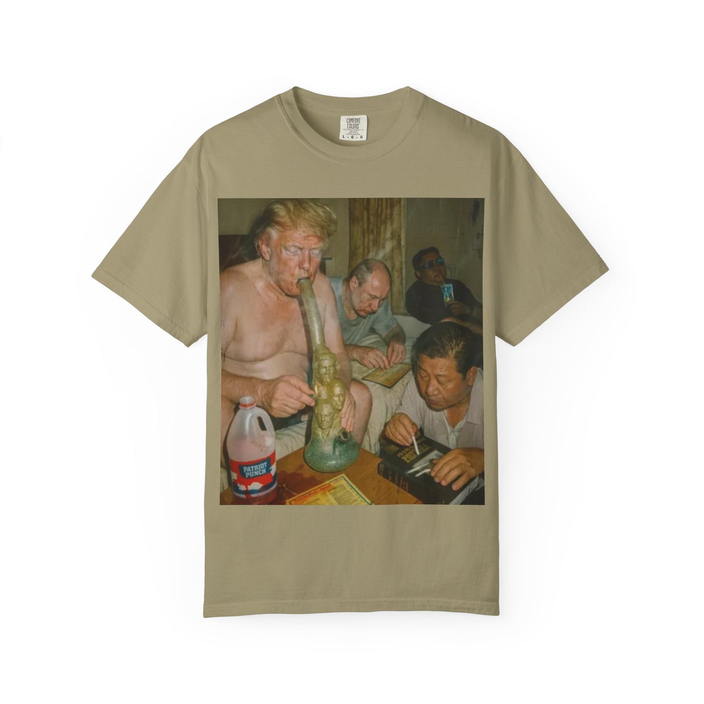 Humorous Unisex Garment-Dyed T-shirt, Funny Tee, Gift for Friends, Casual Wear, Party Shirt, Unique Design