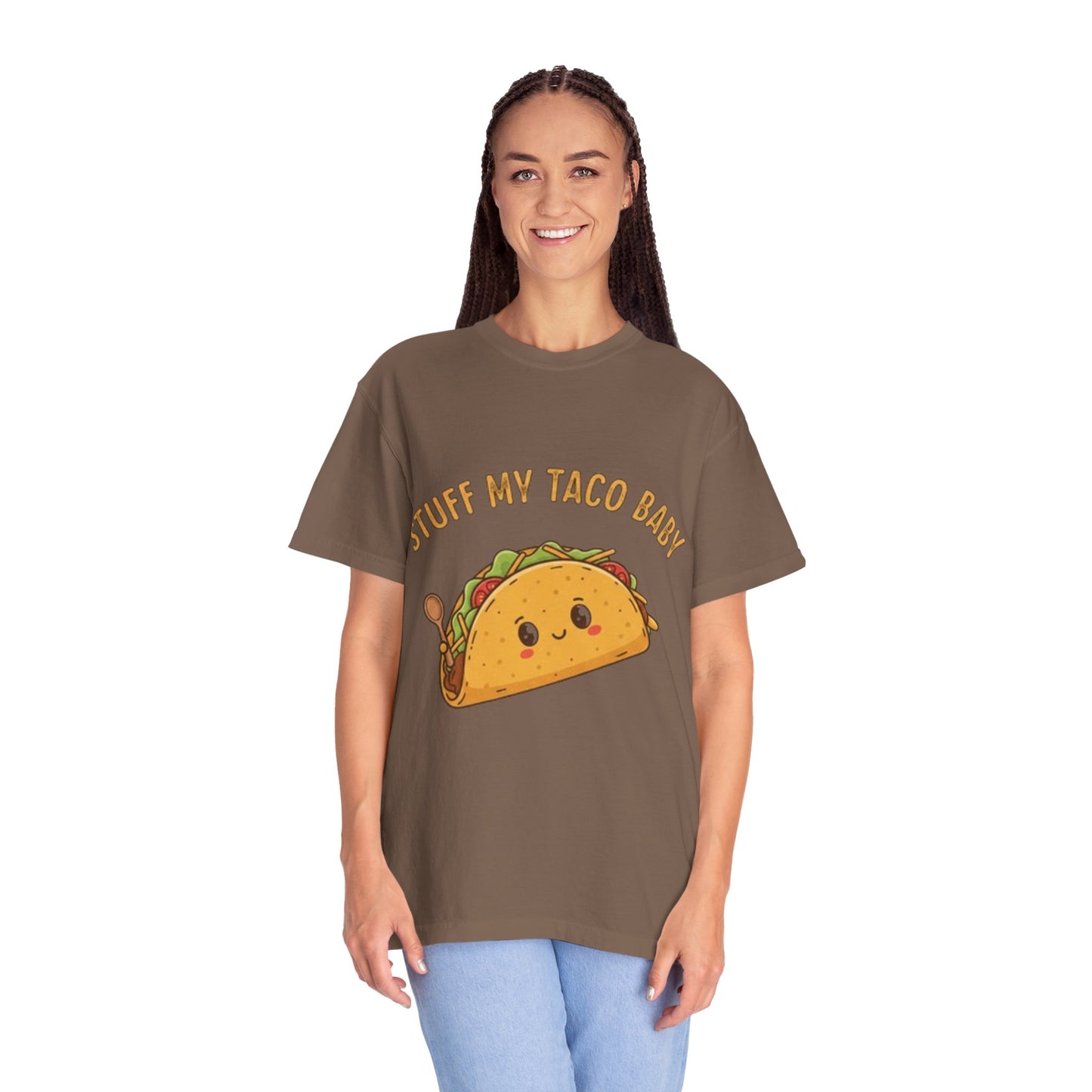 Cute Taco T-Shirt — 'Stuff My Taco Baby' / 'Pork It Good' Graphic Tee
