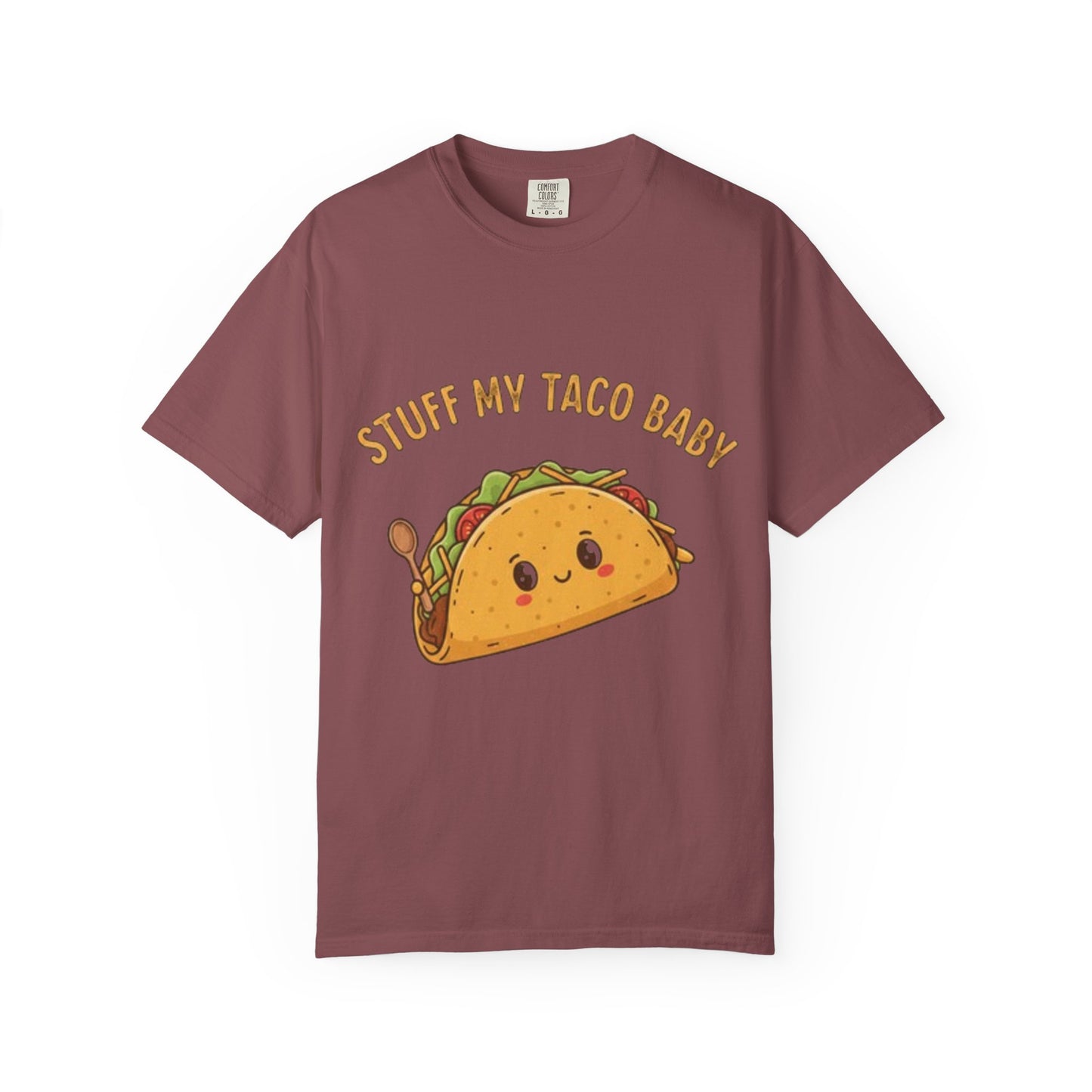 Cute Taco T-Shirt — 'Stuff My Taco Baby' / 'Pork It Good' Graphic Tee