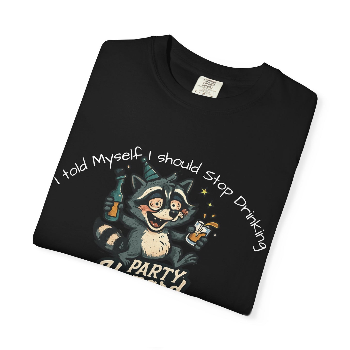 Party Hazard Garment-Dyed T-Shirt, Casual Wear, Unisex Tee, Fun Gift, Party Outfit, Celebration Apparel