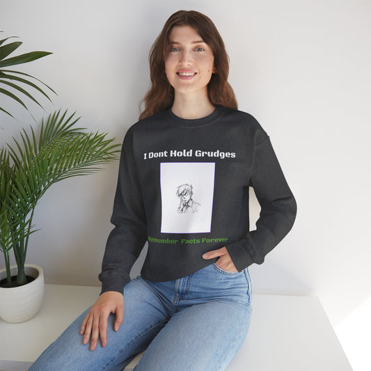Artistic Reminder Crewneck Sweatshirt - Cozy Unisex Fashion, Gift for Students, Inspirational Apparel, Casual Layering, Everyday Wear