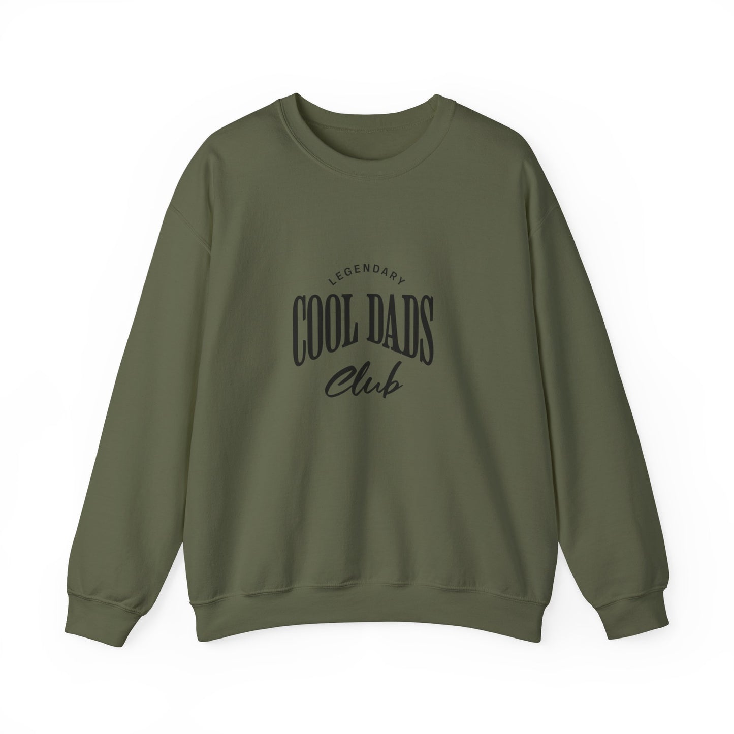Legendary Cool Dads Crewneck Sweatshirt, Dad Gift, Father's Day Apparel, Casual Dad Wear, Gift for New Dads, Cool Dads Club