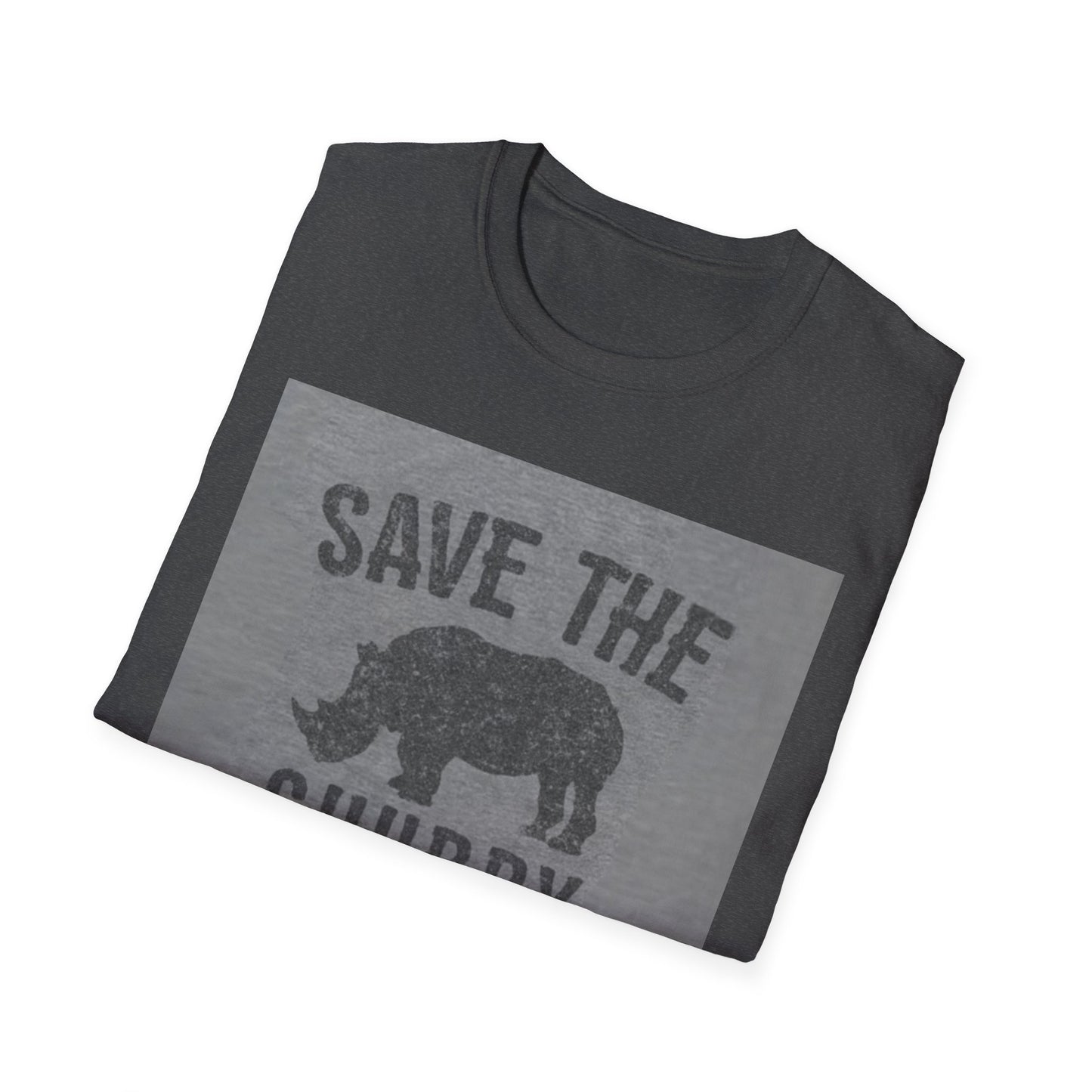 Save the Chubby Unicorns Rhino Shirt — Funny Wildlife Conservation Tee