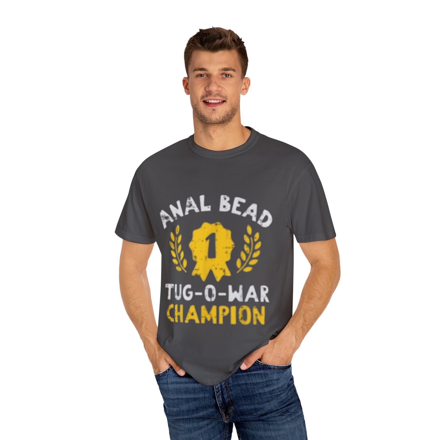 Funny Champion T-Shirt, Humorous Gift for Friends, Birthday Party Apparel, Unique Graphic Tee, Casual Wear, Party Wear