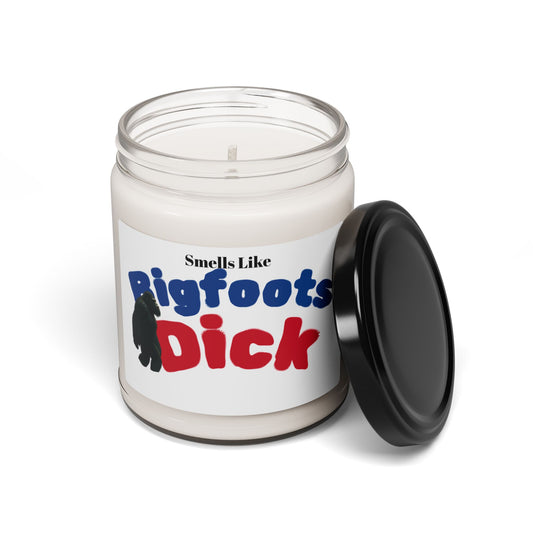 Bigfoot's Humor Scented Soy Candle - 9oz, Funny Gift, Relaxation, Home Decor, Unique Candle, Quirky Gift