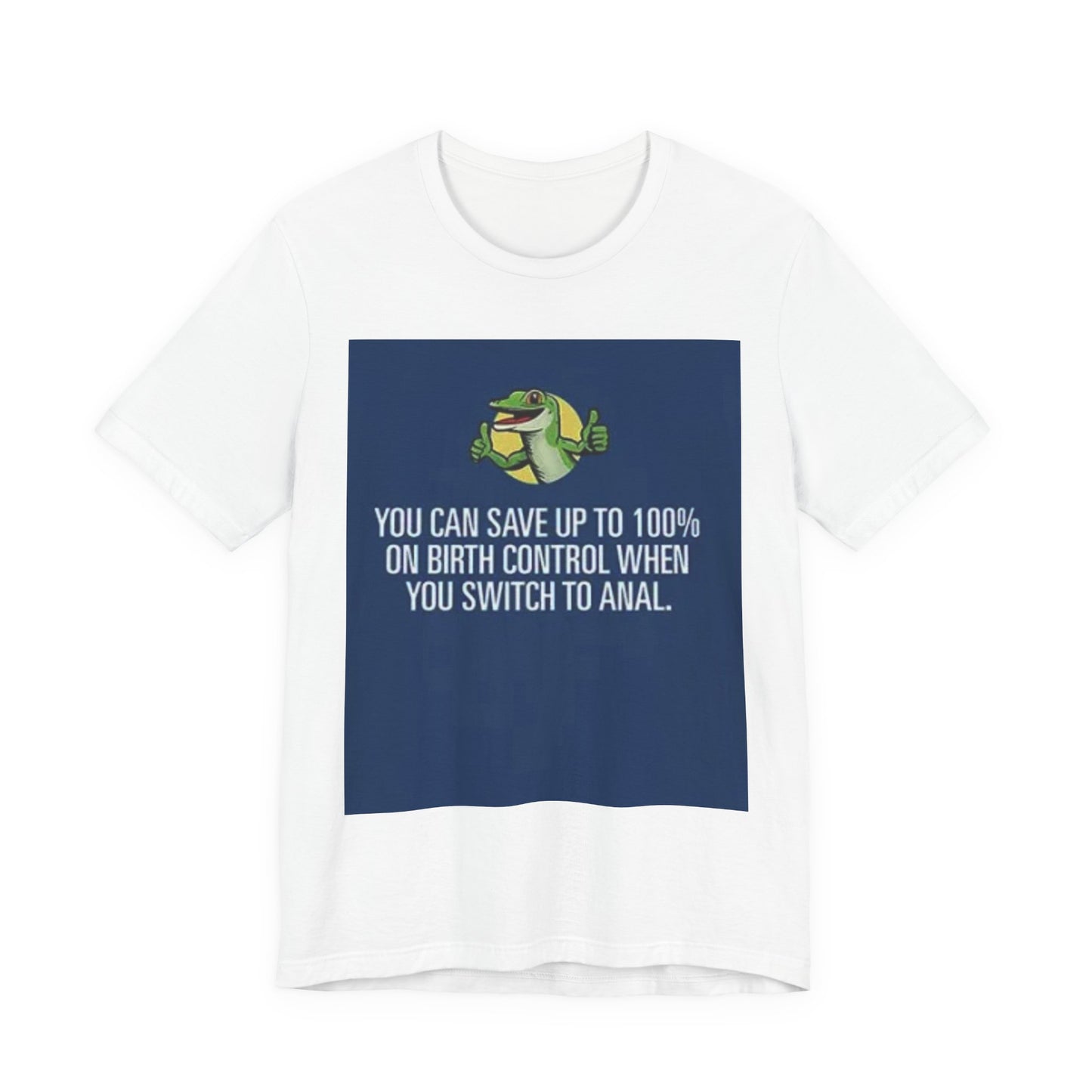 Funny Quirky Unisex Tee - Humorous Birth Control Joke Shirt, Gift for Friends, Casual Wear, Conversation Starter, Great for Parties