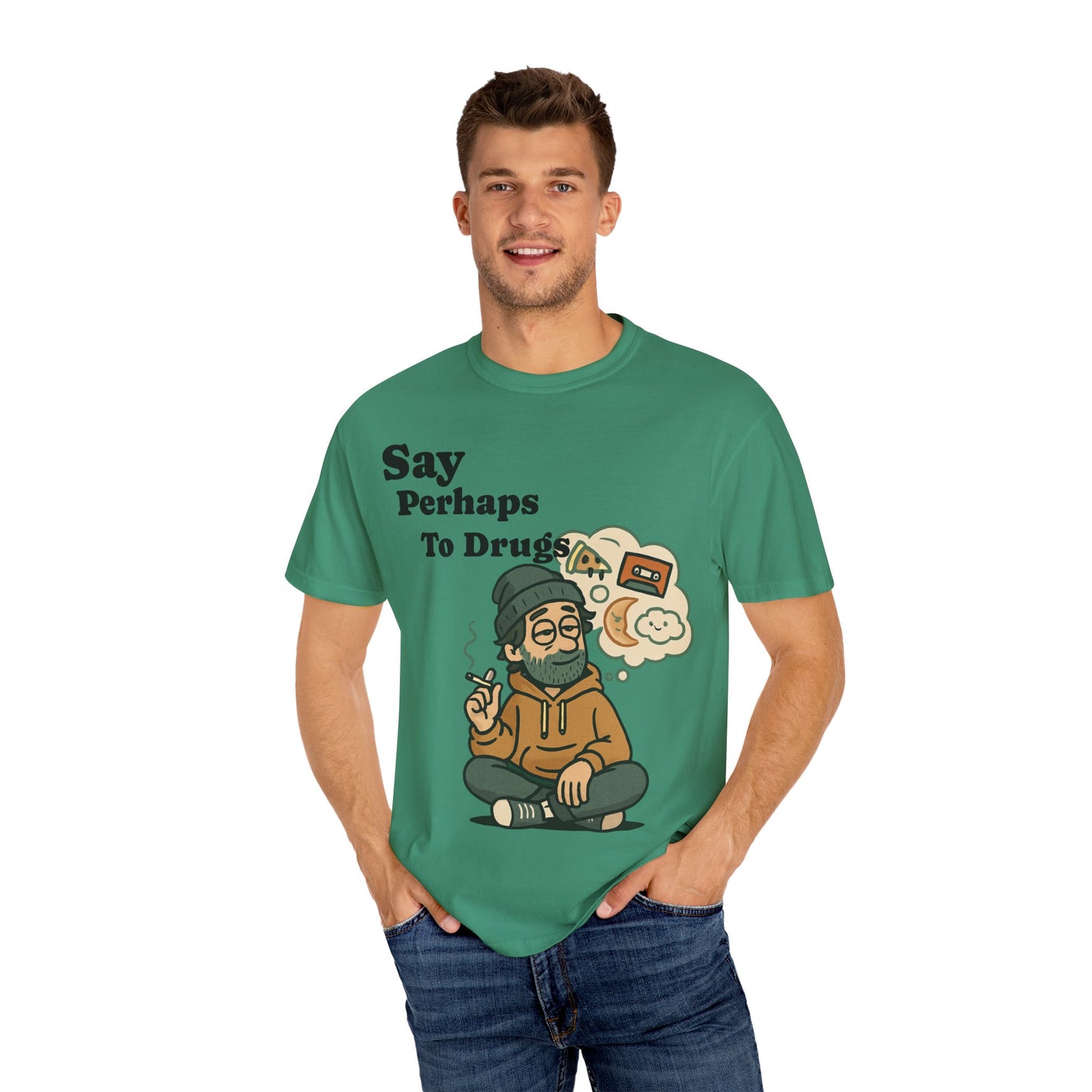 Chill Vibes T-Shirt with Humorous Graphic, Perfect for Casual Wear, Gift for Friends, Summer Outings, Festivals, and More