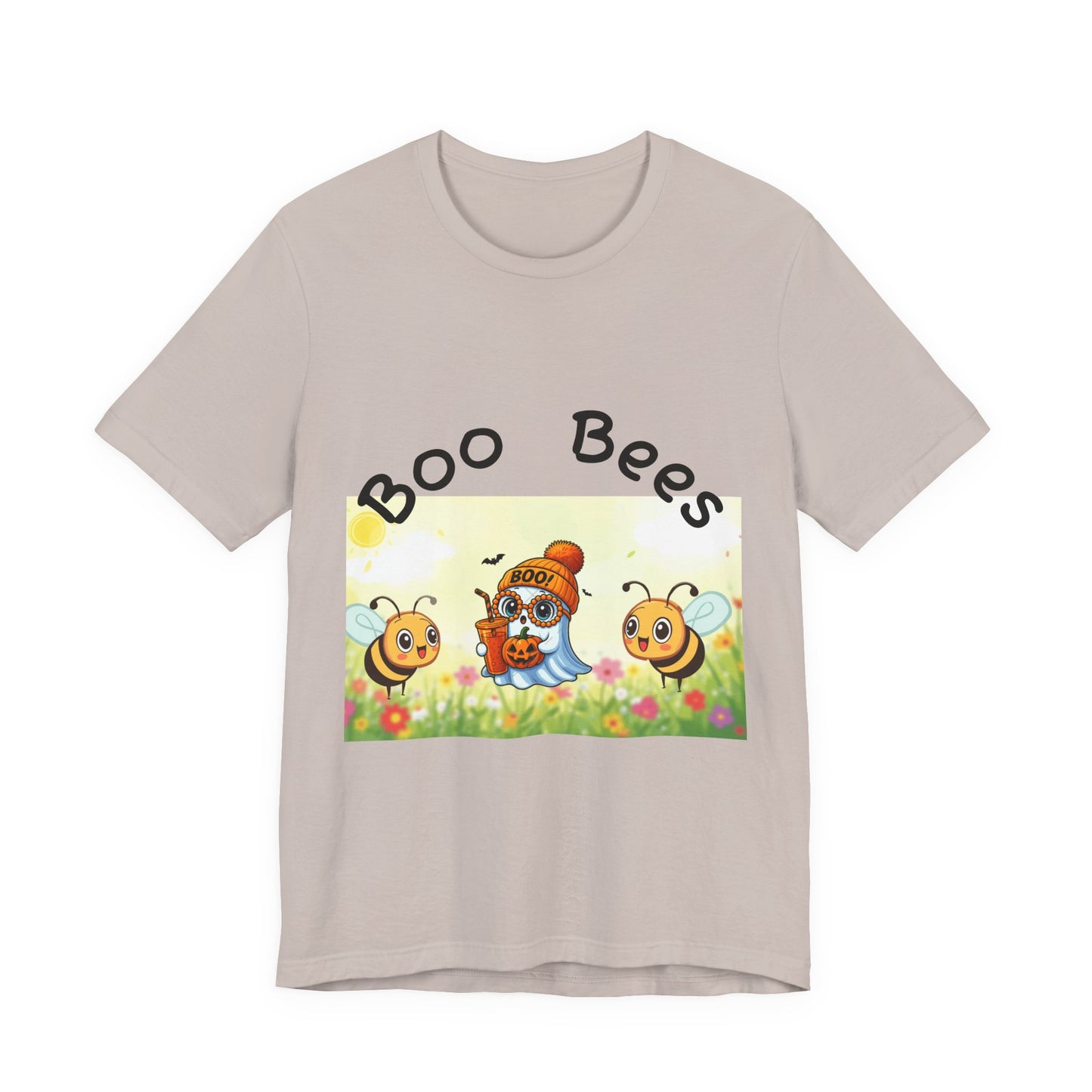 Cute Boo Bees Graphic Tee for Bee Lovers, Funny Bees Shirt, Unisex Summer T-Shirt, Gift for Nature Enthusiasts, Pollinator Awareness