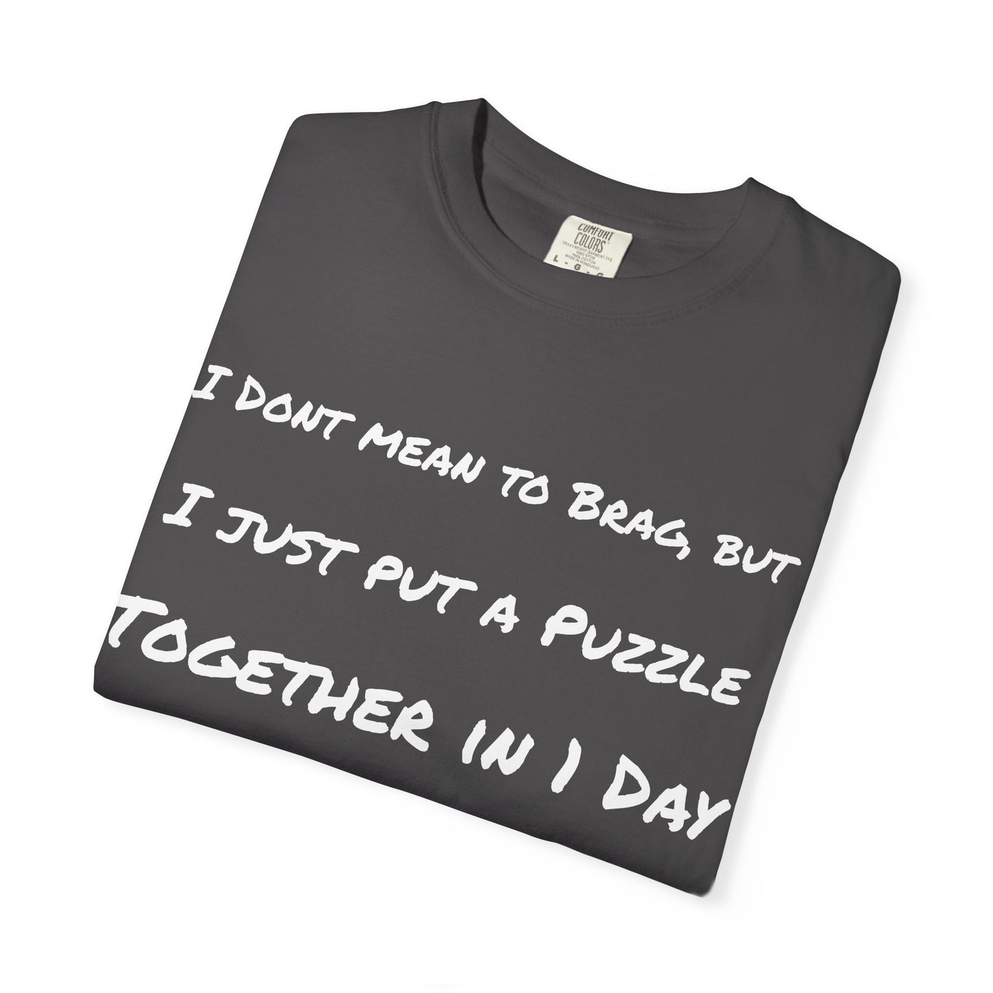 Funny Puzzle Lover T-Shirt, Perfect Gift for Gamers, Unisex Humor Tee, Birthday Gift, Casual Wear