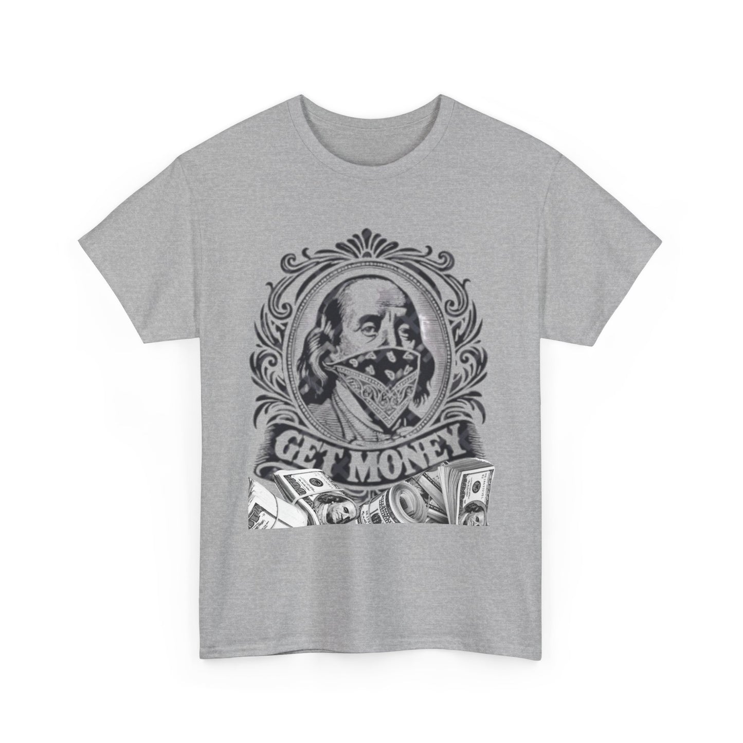 Get Money Tee — Vintage Benjamin Franklin Graphic T‑Shirt