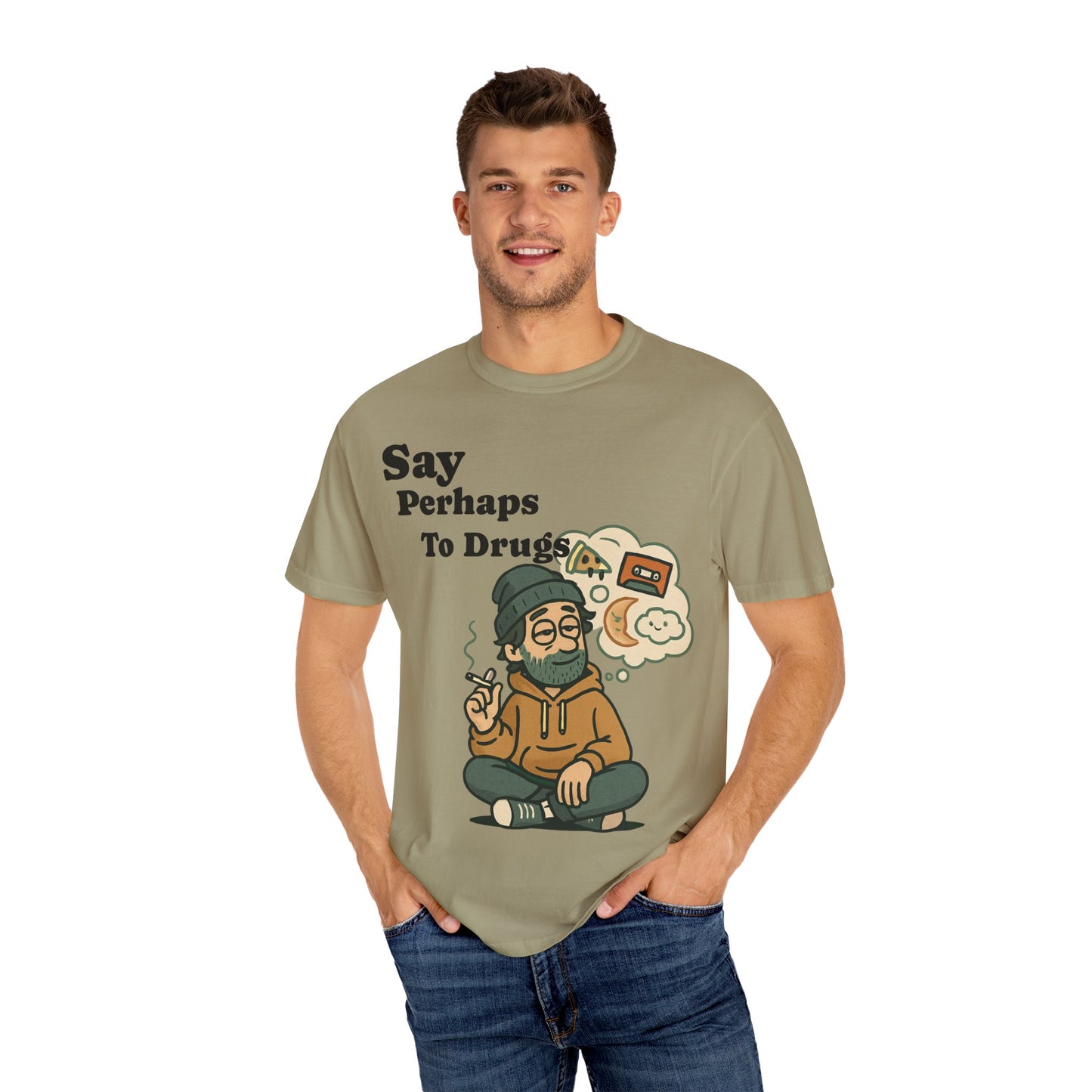 Chill Vibes T-Shirt with Humorous Graphic, Perfect for Casual Wear, Gift for Friends, Summer Outings, Festivals, and More