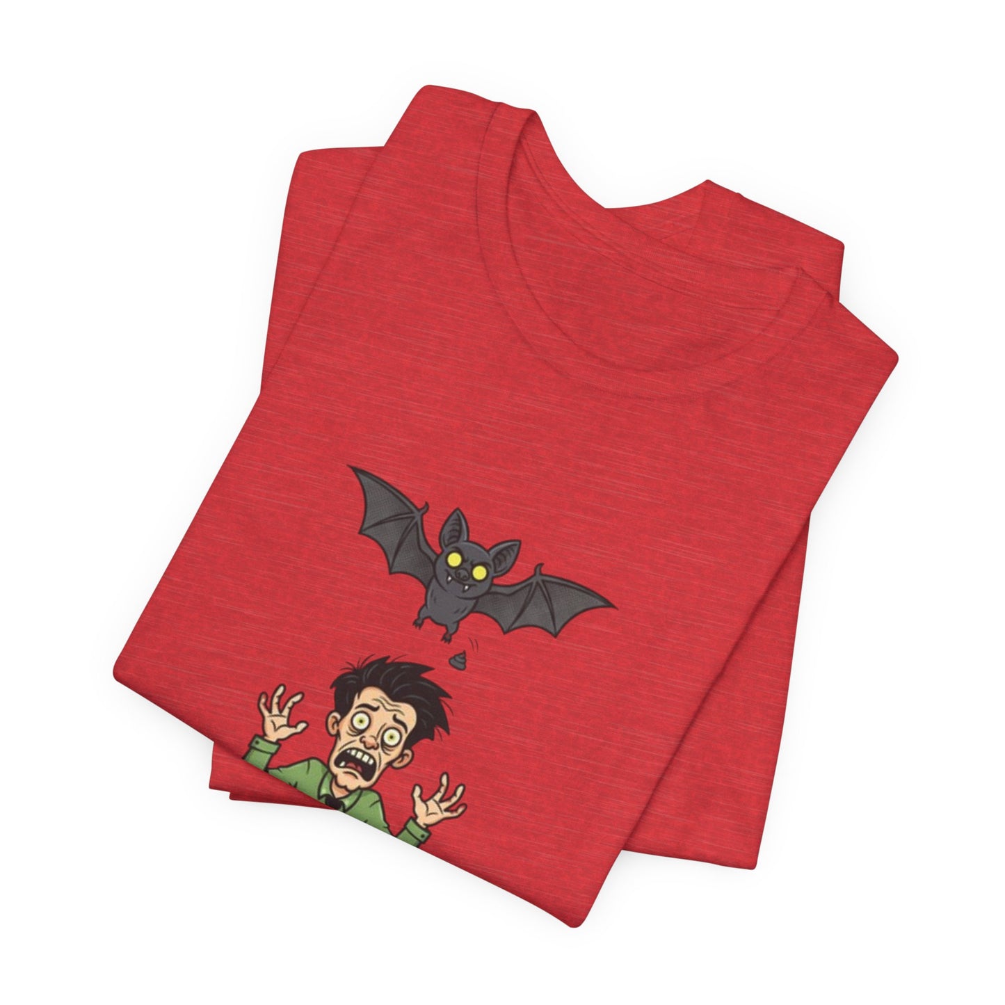 Batshit Crazy T‑Shirt — Funny Halloween Vampire/Bat Graphic Tee