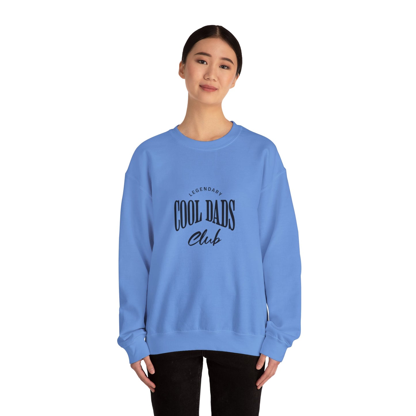 Legendary Cool Dads Crewneck Sweatshirt, Dad Gift, Father's Day Apparel, Casual Dad Wear, Gift for New Dads, Cool Dads Club
