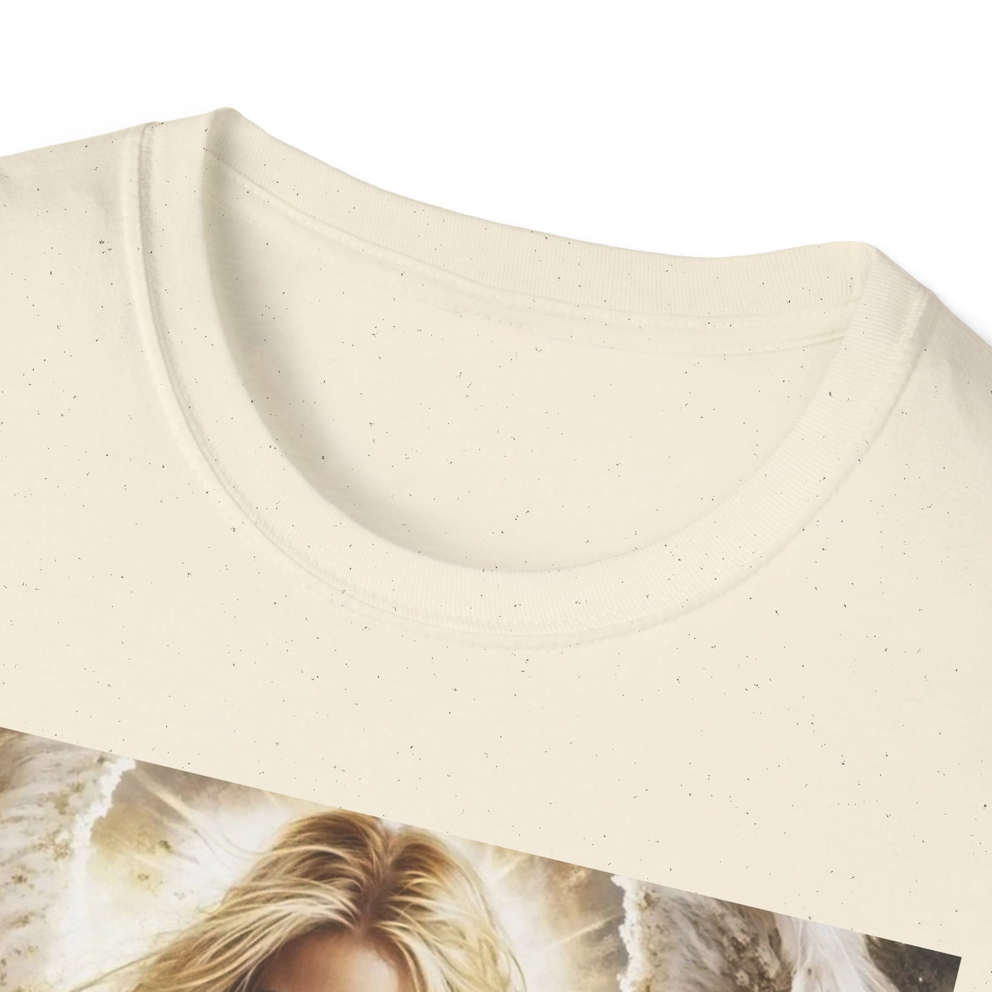 Earth Angel Unisex Softstyle T-Shirt, Inspirational Tee, Casual Wear, Gift for Her, Spiritual Shirt, Unique Graphic Shirt