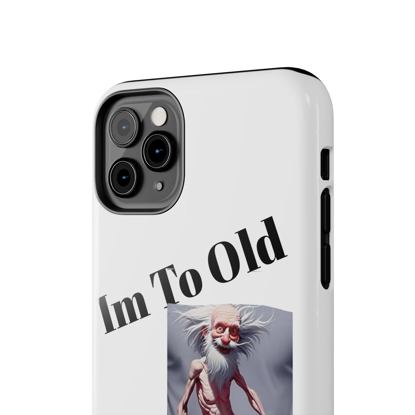 Humorous Tough Phone Cases, Quirky Phone Accessories, Gifts for Seniors, Fun Tech Gadgets, Unique Dad Gifts, Phone Protection