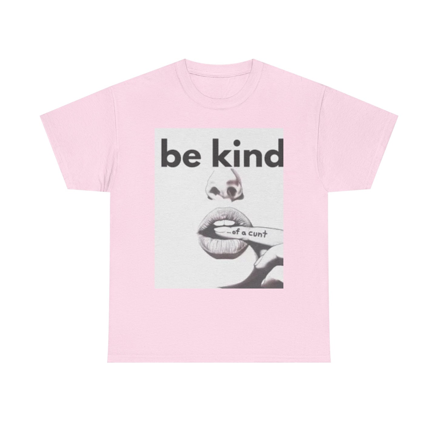 Unisex Heavy Cotton Tee - "Be Kind" Graphic T-Shirt, Casual Wear, Gift for Men & Women, Affirmation Shirt, Everyday Style