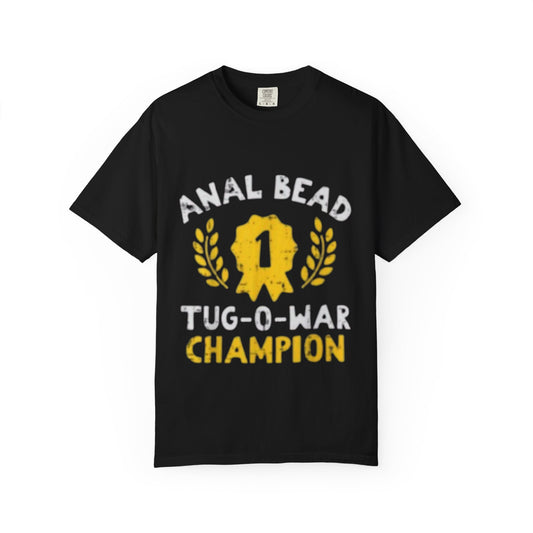 Funny Champion T-Shirt, Humorous Gift for Friends, Birthday Party Apparel, Unique Graphic Tee, Casual Wear, Party Wear