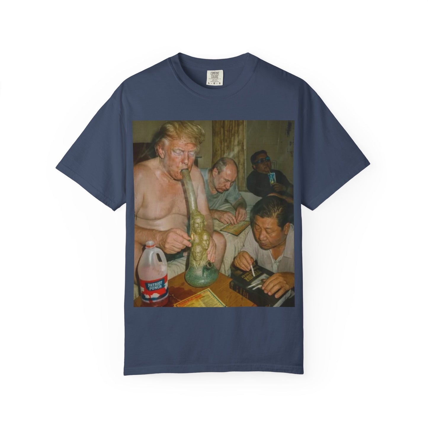 Humorous Unisex Garment-Dyed T-shirt, Funny Tee, Gift for Friends, Casual Wear, Party Shirt, Unique Design