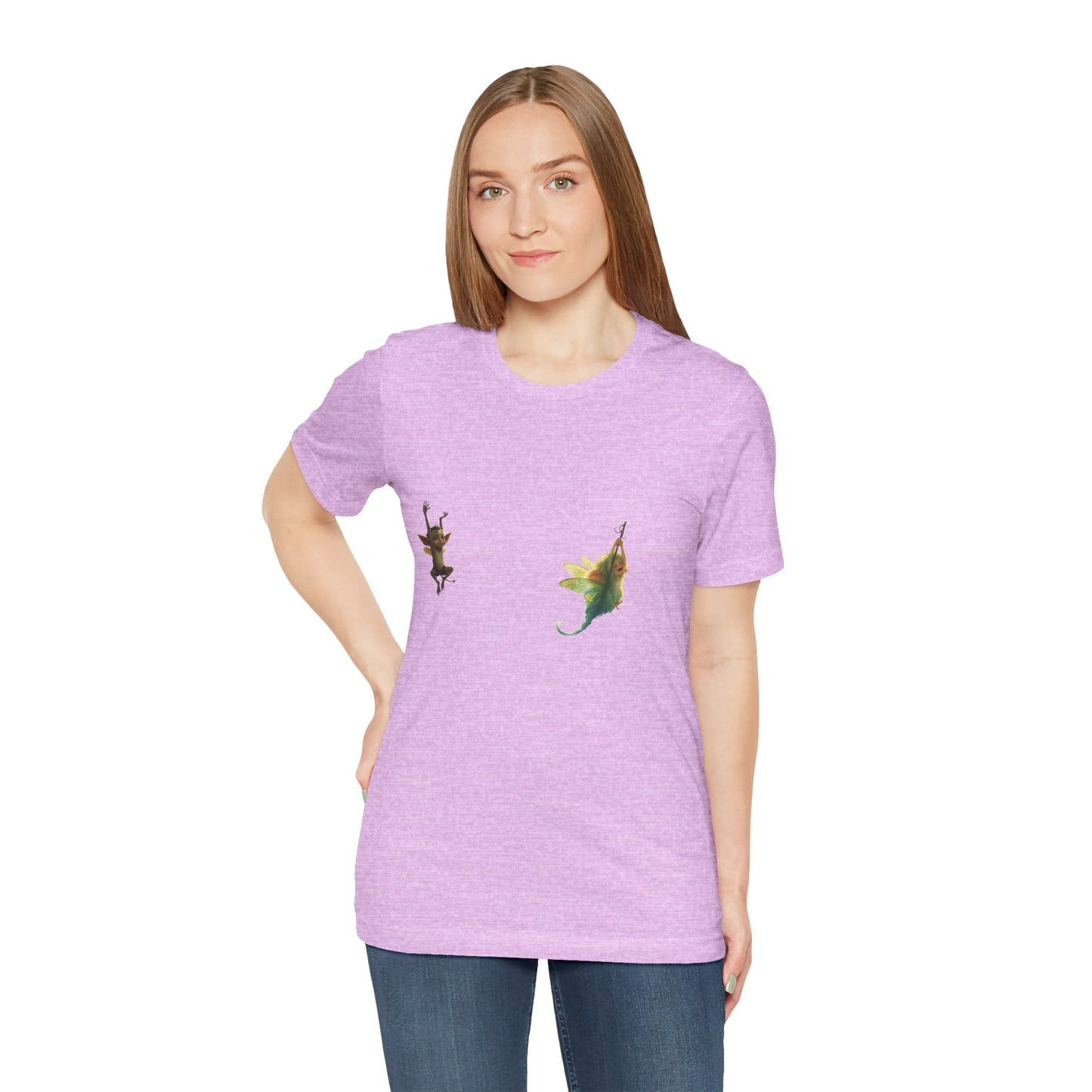 Whimsical Fairy T-Shirt, Fun Graphic Tee for Nature Lovers, Fantasy Top, Gift for Teens, Cute Casual Wear